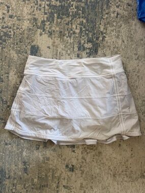 Lululemon pace rival skirt - OG style White 4/6